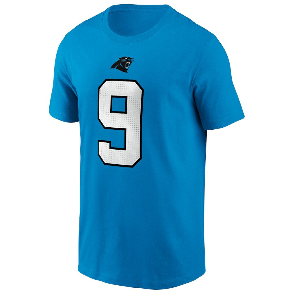 Bryce Young Carolina Panthers Player Name & Number T-Shirt Blue - Nike