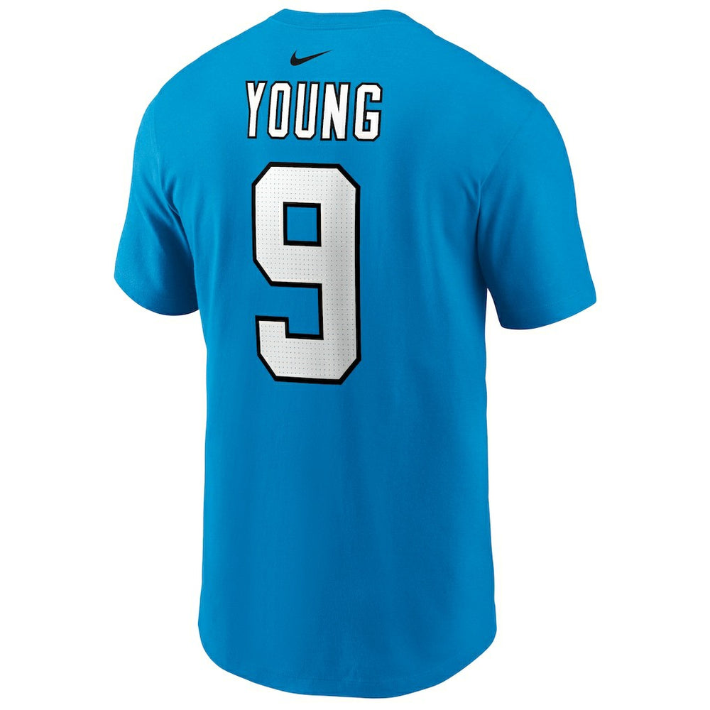 Bryce Young Carolina Panthers Player Name & Number T-Shirt Blue - Nike