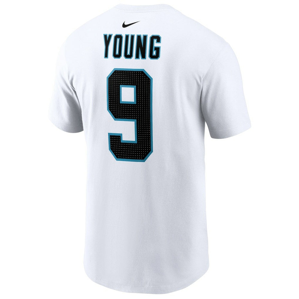 Bryce Young Carolina Panthers Player Name & Number T-Shirt White - Nike