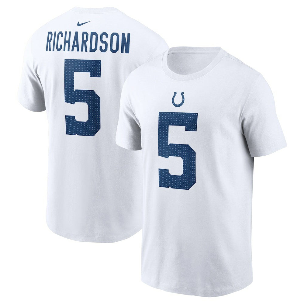 Anthony Richardson Indianapolis Colts Player Name & Number T-Shirt White - Nike