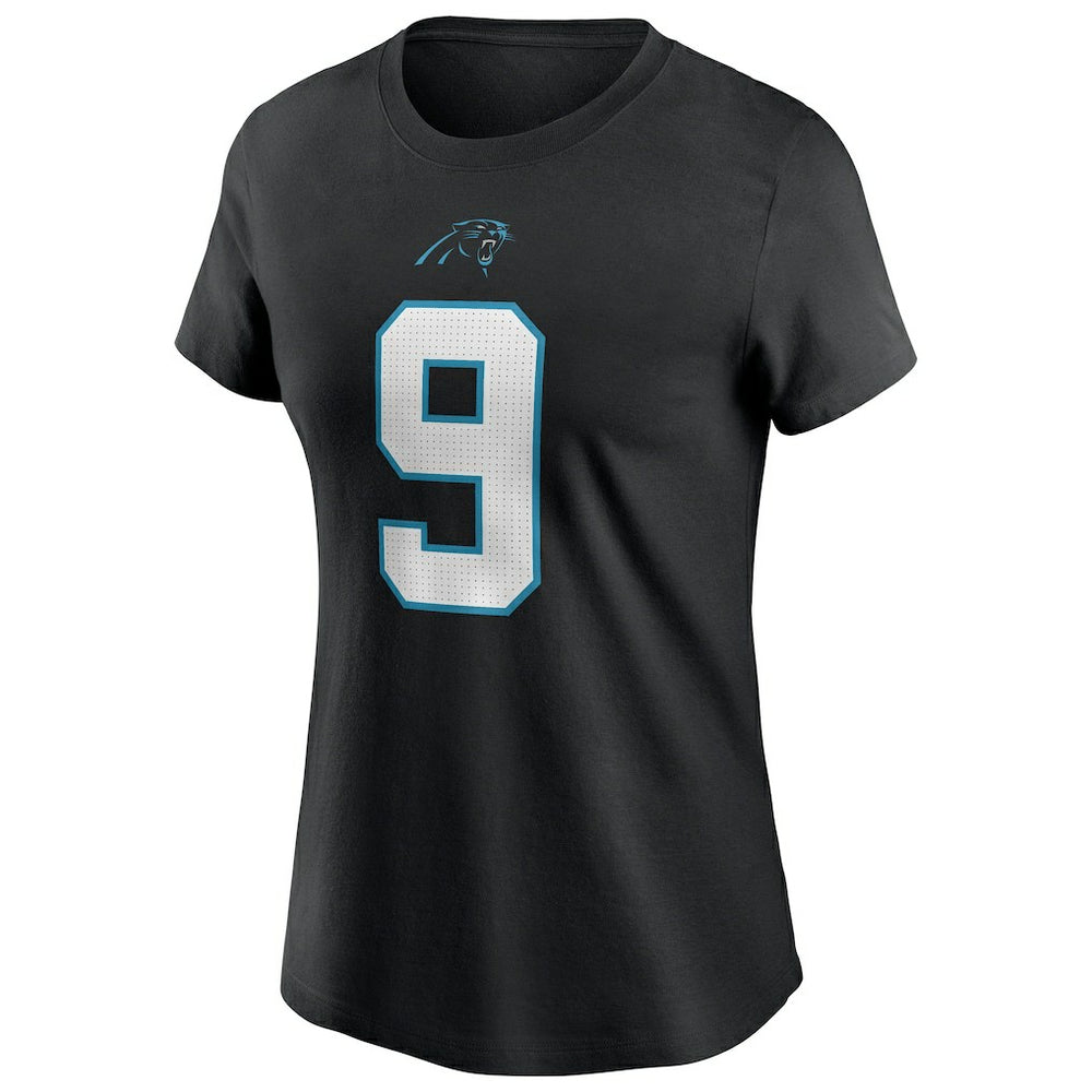 Bryce Young Carolina Panthers Women's Player Name & Number T-Shirt Black - Nike