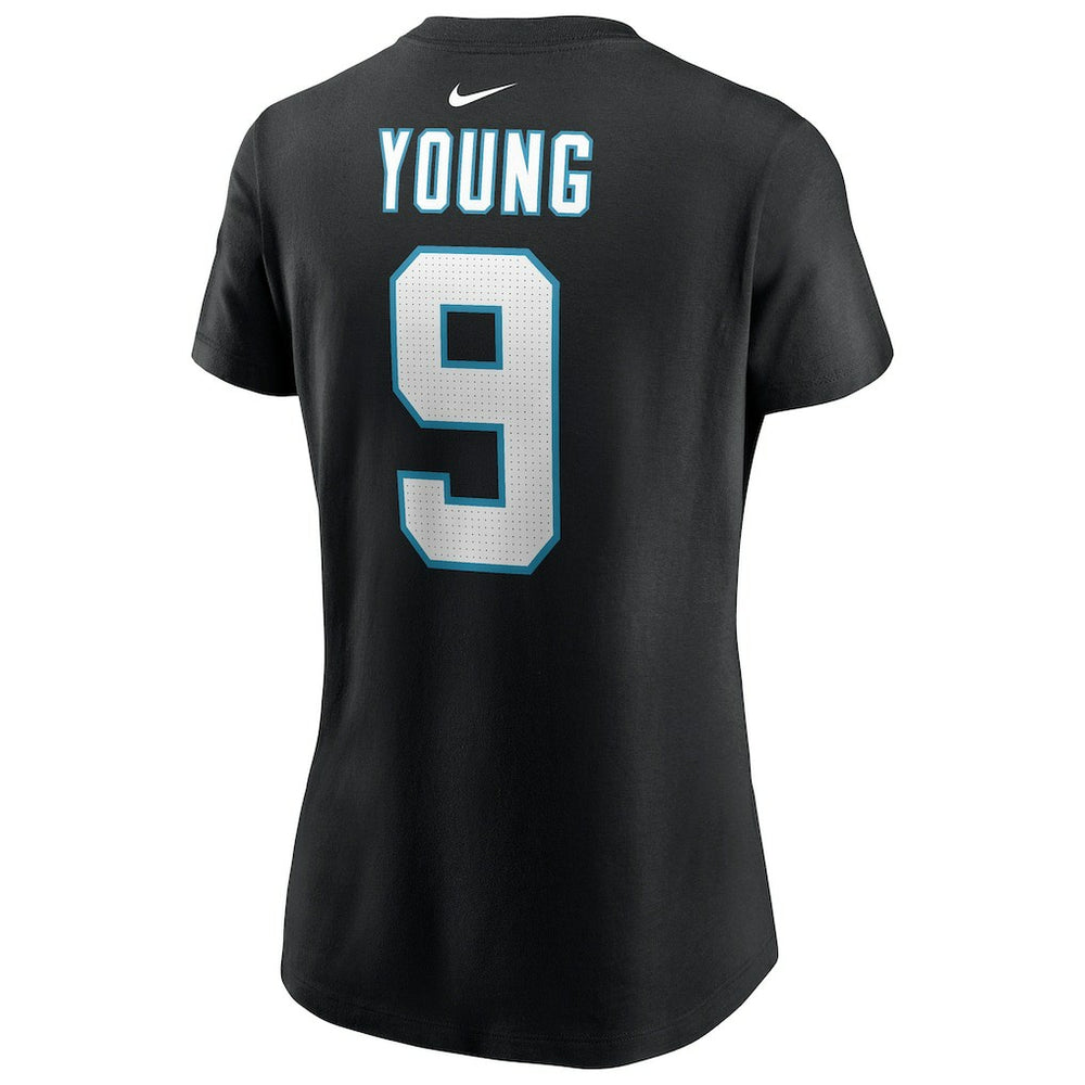 Bryce Young Carolina Panthers Women's Player Name & Number T-Shirt Black - Nike