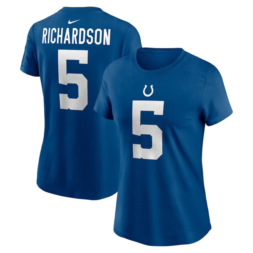Anthony Richardson Indianapolis Colts Women's Player Name & Number T-Shirt Royal - Nike