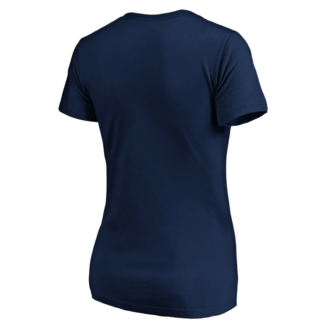 Seattle Seahawks Women's Script V-Neck T-Shirt College Navy - NFL
