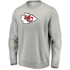 Kansas City Chiefs Pullover Sweatshirt Gray - NFL
