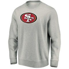 San Francisco 49ers Pullover Sweatshirt Gray - NFL