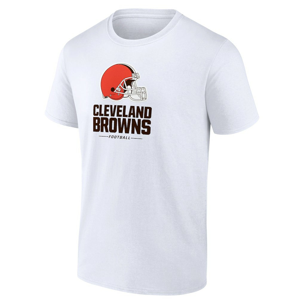 Cleveland Browns Team Lockup T-Shirt White - NFL