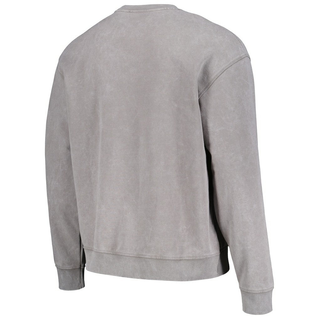 San Francisco 49ers The Wild Collective Unisex Distressed Pullover Sweatshirt Gray - NFL