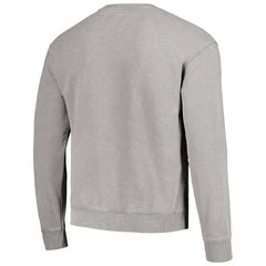 Miami Dolphins The Wild Collective Unisex Distressed Pullover Sweatshirt Gray - NFL