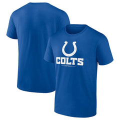 Indianapolis Colts Team Lockup T-Shirt Royal - NFL