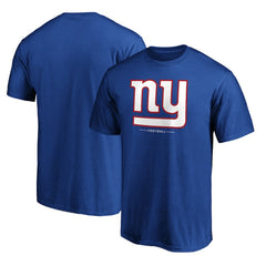 New York Giants Team Lockup T-Shirt Royal - NFL