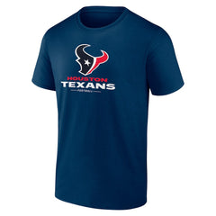 Houston Texans Team Lockup T-Shirt Navy - NFL