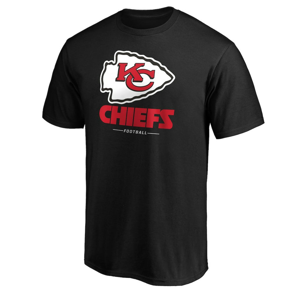 Kansas City Chiefs Team Lockup T-Shirt Black - NFL