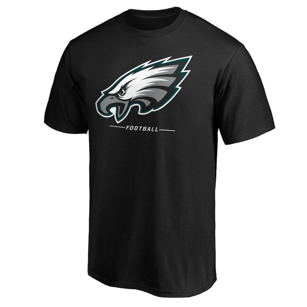 Philadelphia Eagles Team Lockup T-Shirt Black - NFL