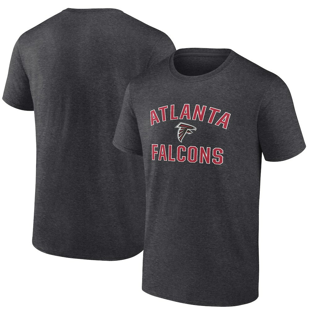 Atlanta Falcons Victory Arch T-Shirt Heather Charcoal - Fanatics