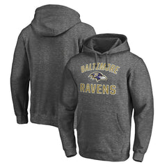 Baltimore Ravens Victory Arch Pullover Hoodie Charcoal - NFL