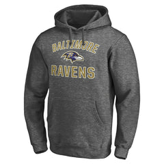 Baltimore Ravens Victory Arch Pullover Hoodie Charcoal - NFL