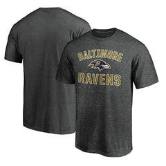 Baltimore Ravens Victory Arch T-Shirt Heather Charcoal - Fanatics