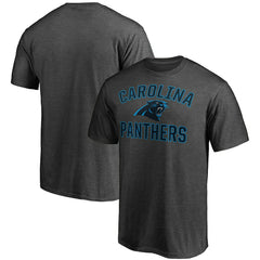 Carolina Panthers Victory Arch T-Shirt Heather Charcoal - Fanatics