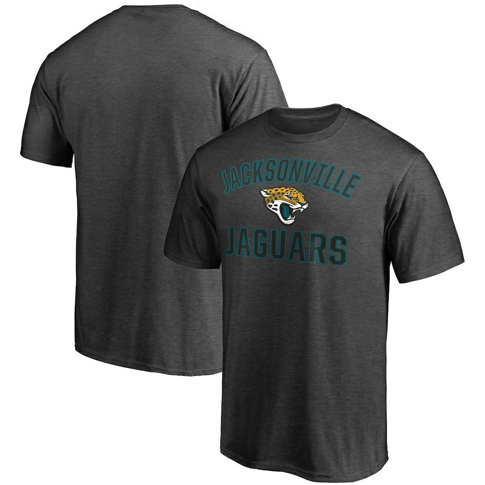Jacksonville Jaguars Victory Arch T-Shirt Heather Charcoal - Fanatics