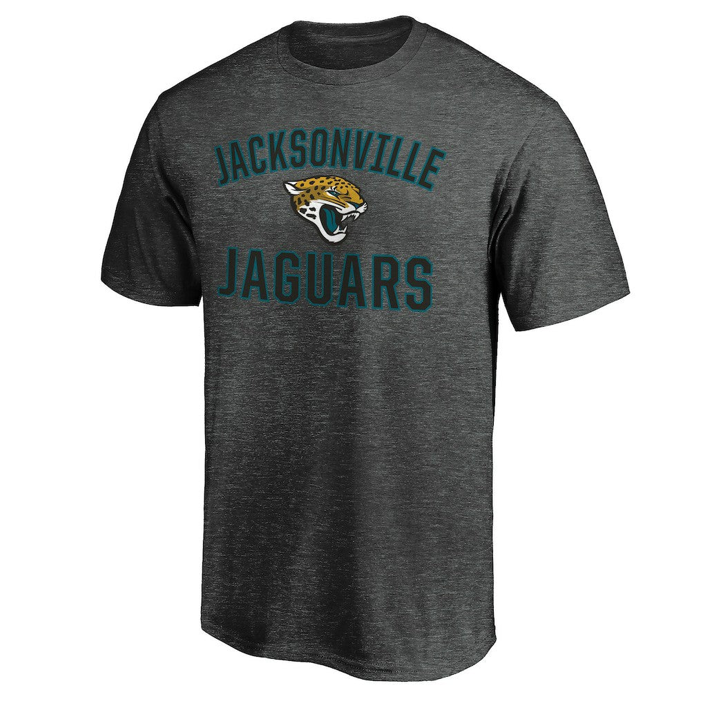 Jacksonville Jaguars Victory Arch T-Shirt Heather Charcoal - Fanatics