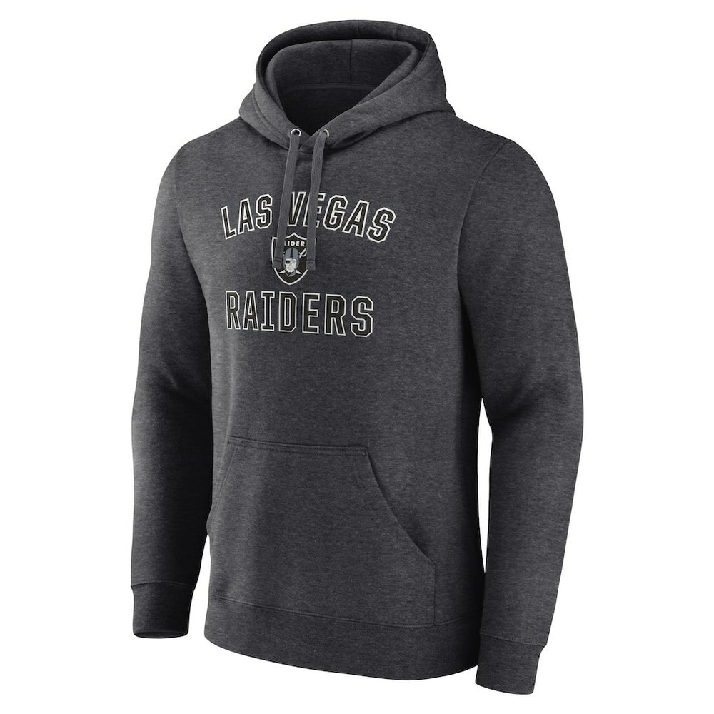 Las Vegas Raiders Victory Arch Pullover Hoodie Charcoal - NFL