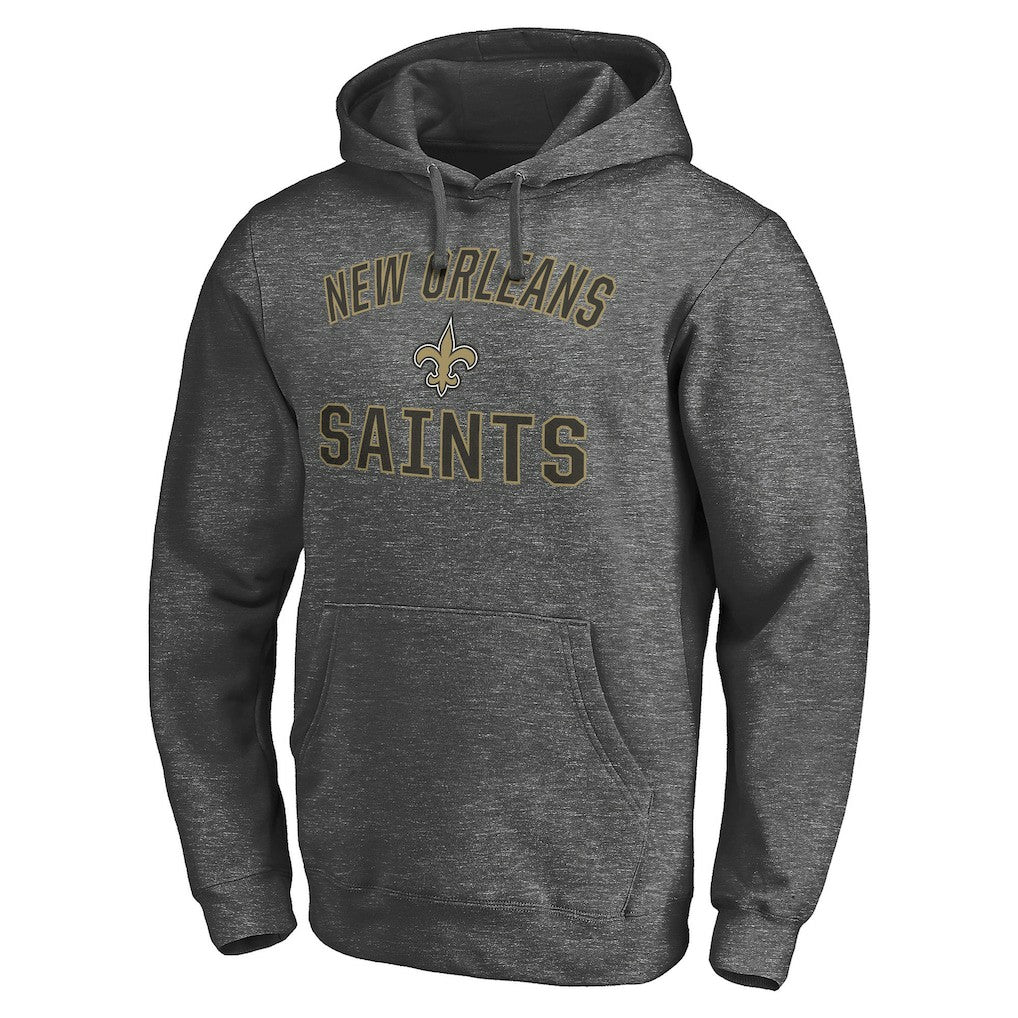 New Orleans Saints Victory Arch Pullover Hoodie Charcoal - NFL