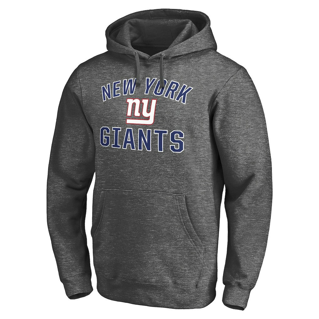New York Giants Victory Arch Pullover Hoodie Charcoal - NFL