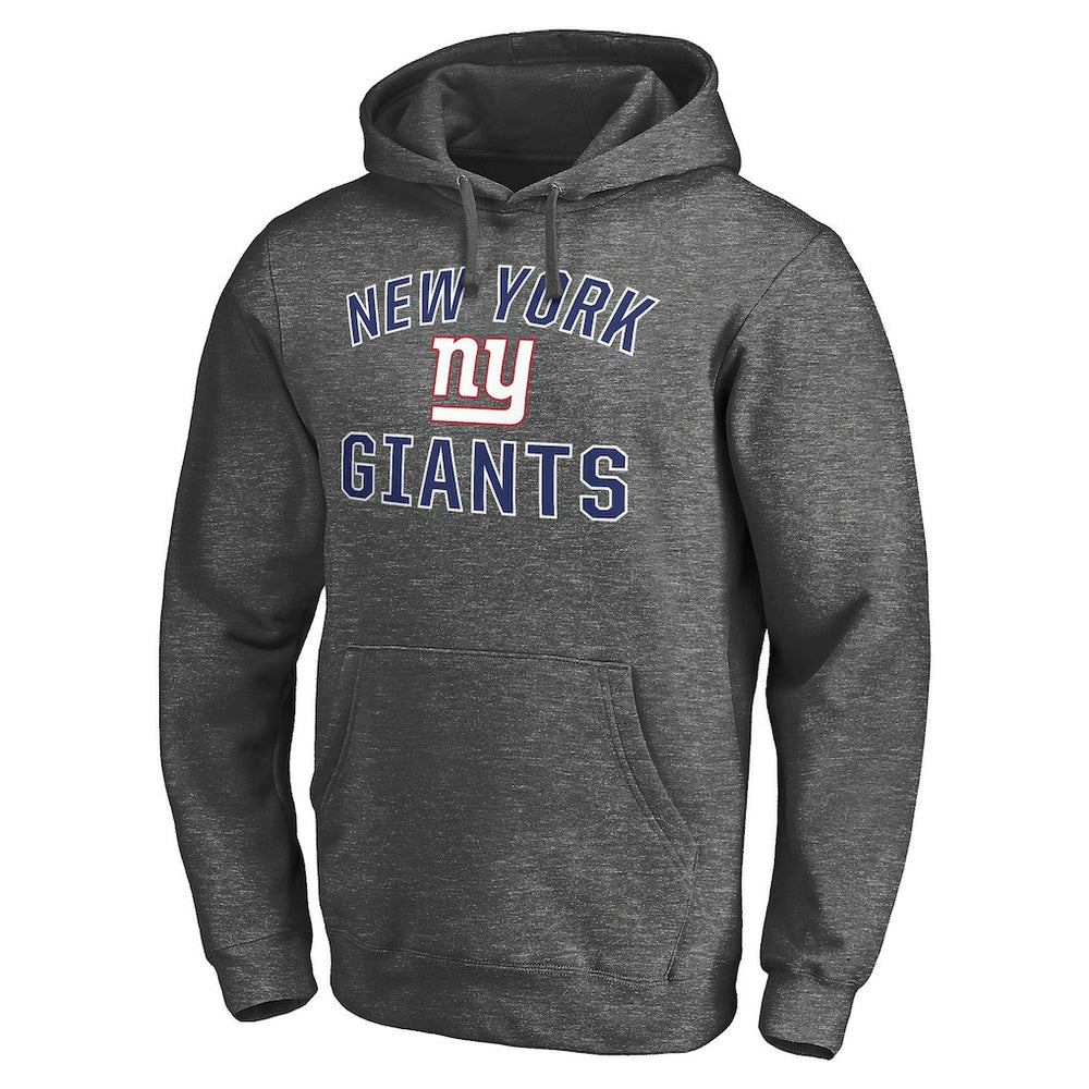 New York Giants Victory Arch Pullover Hoodie Charcoal - NFL