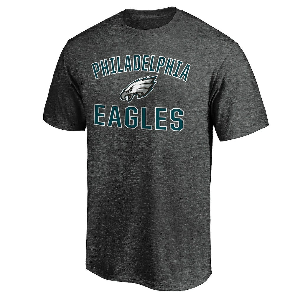 Philadelphia Eagles Victory Arch T-Shirt Heather Charcoal - Fanatics