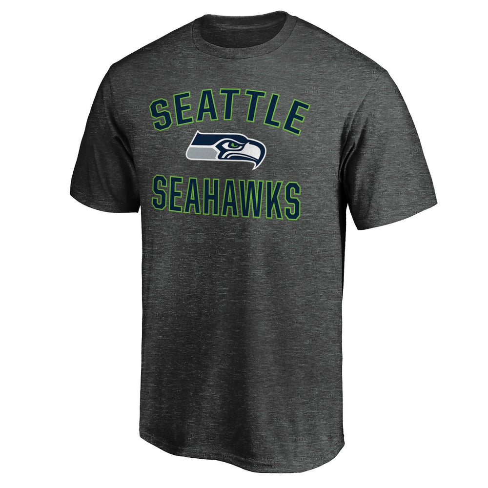 Seattle Seahawks Victory Arch T-Shirt Heather Charcoal - Fanatics