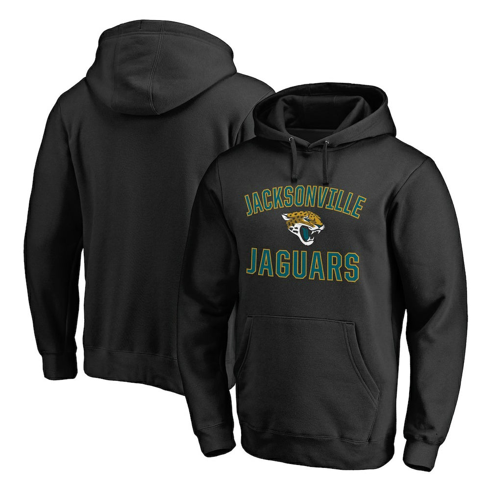 Jacksonville Jaguars Victory Arch Pullover Hoodie Black - NFL