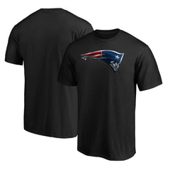 New England Patriots Midnight Mascot Team Logo T-Shirt Black - NFL