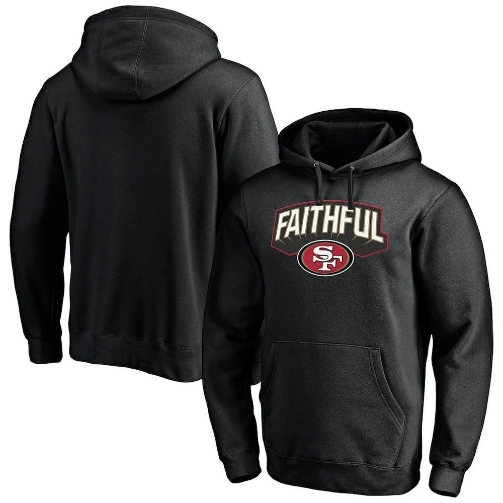 San Francisco 49ers Hometown Collection Sweep Pullover Hoodie Black - NFL
