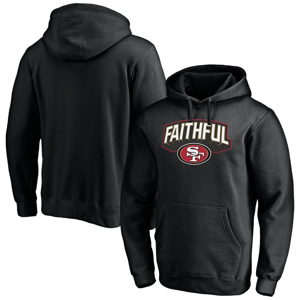 San Francisco 49ers Hometown Collection Sweep Pullover Hoodie Black - NFL