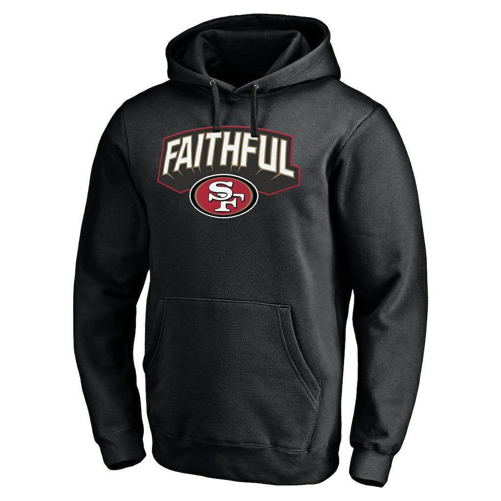 San Francisco 49ers Hometown Collection Sweep Pullover Hoodie Black - NFL