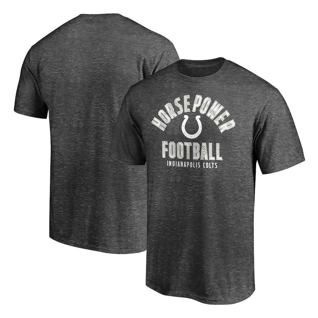 Indianapolis Colts Nickname Arc T-Shirt Charcoal - NFL
