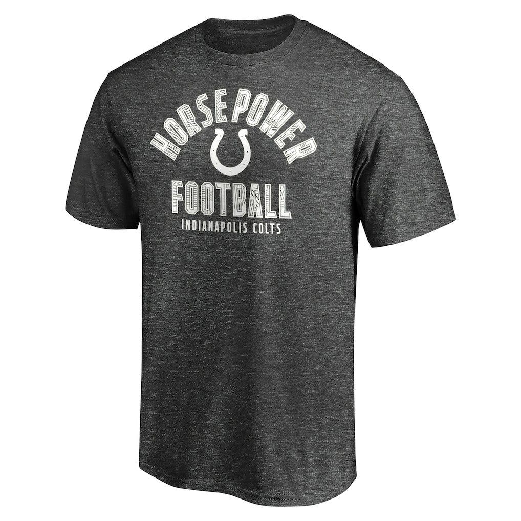 Indianapolis Colts Nickname Arc T-Shirt Charcoal - NFL
