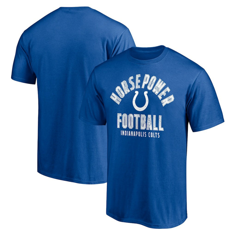 Indianapolis Colts Nickname Arc T-Shirt Royal - NFL