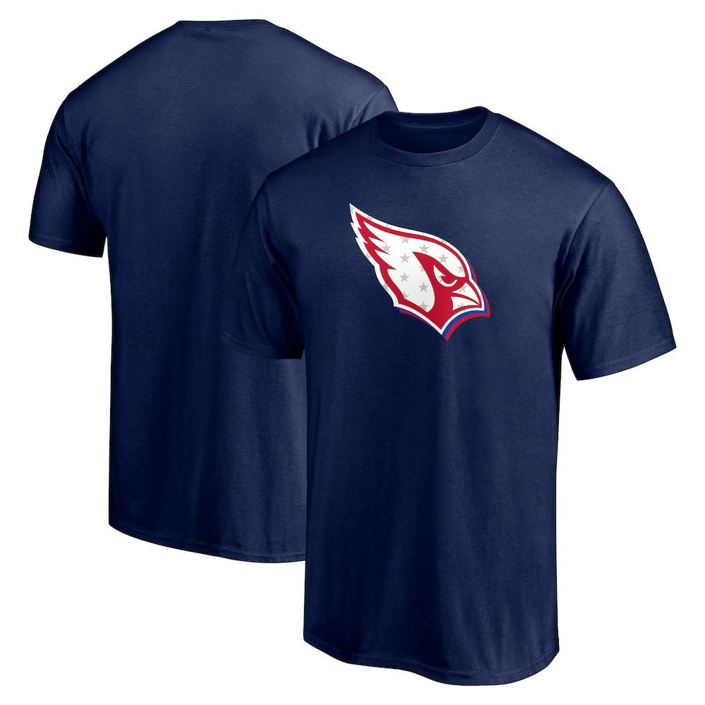 Arizona Cardinals Red White and Team T-Shirt Navy - NFL