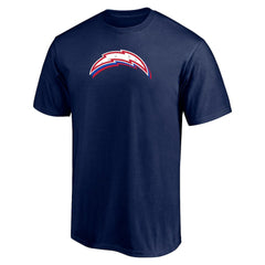 Los Angeles Chargers Red White and Team T-Shirt Navy - NFL