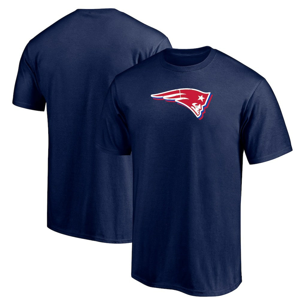 New England Patriots Red White and Team T-Shirt Navy - NFL