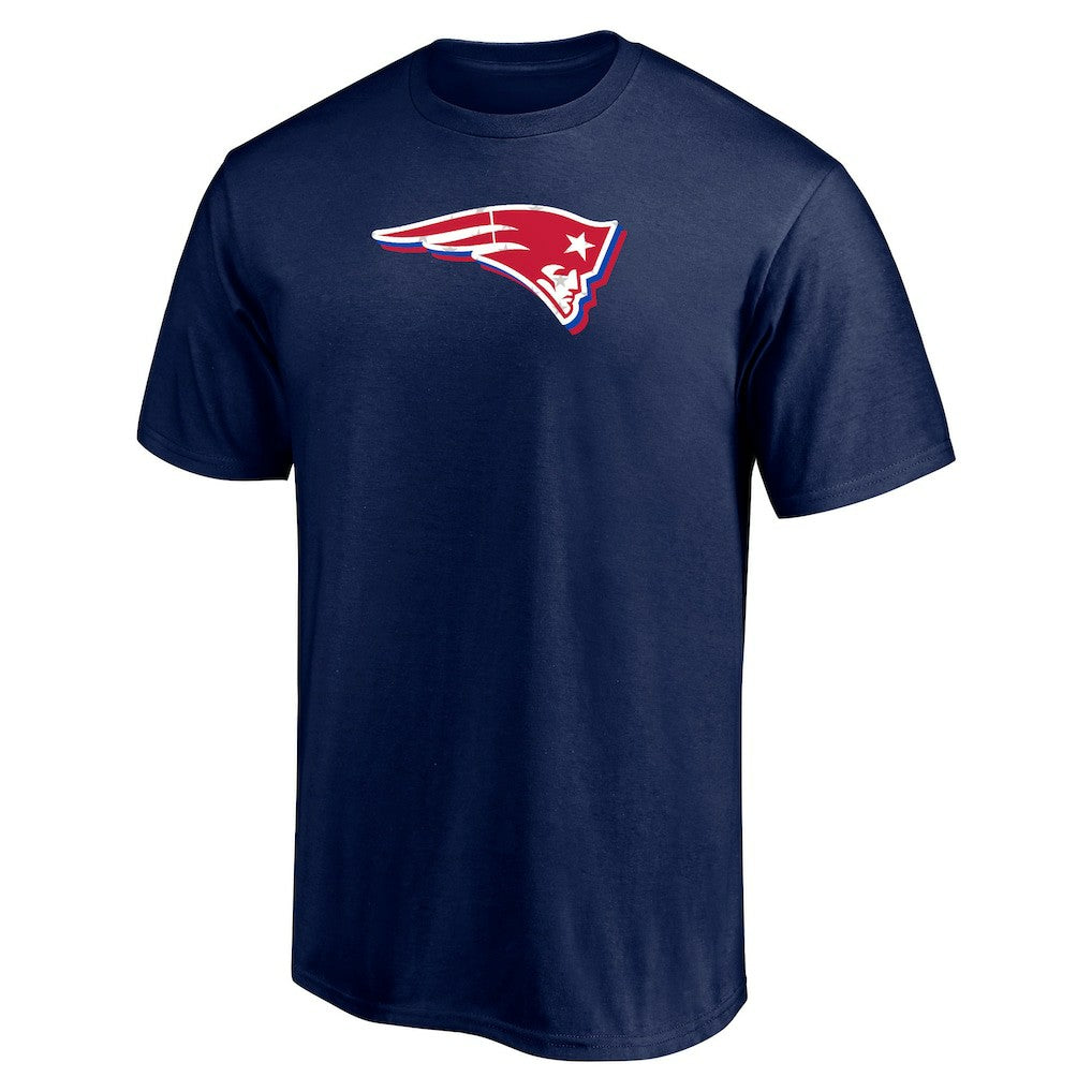 New England Patriots Red White and Team T-Shirt Navy - NFL