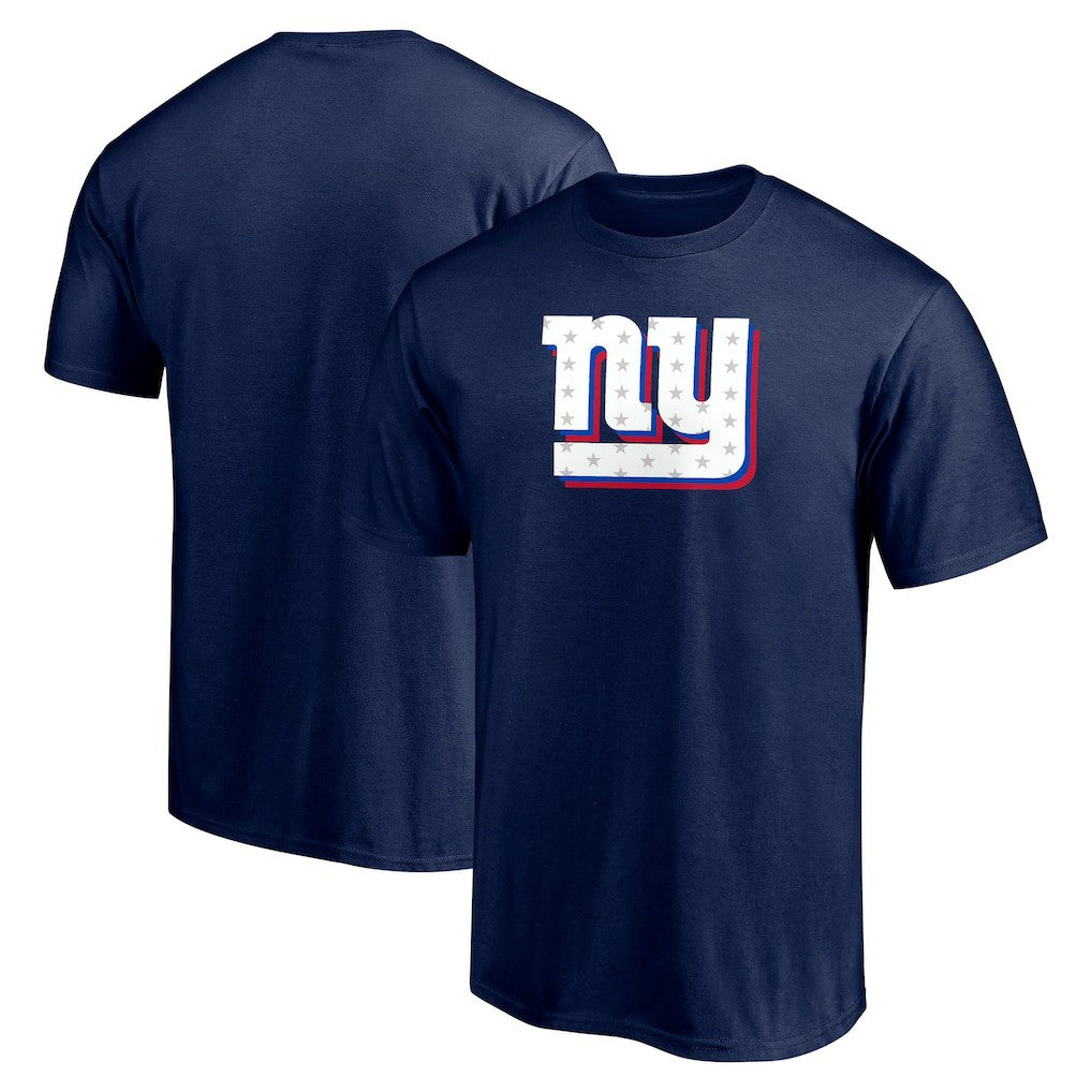 New York Giants Red White and Team T-Shirt Navy - NFL