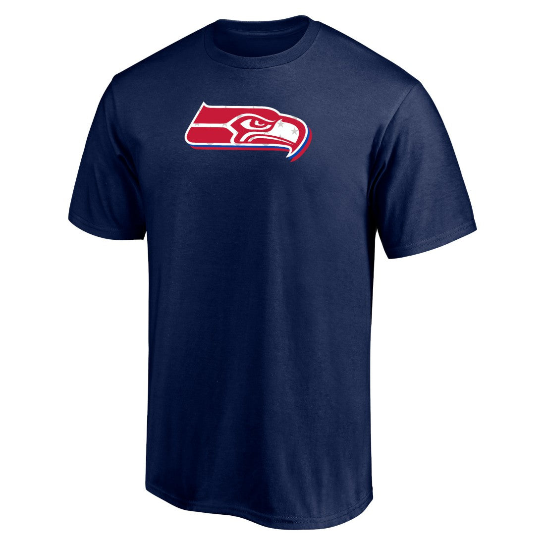 Seattle Seahawks Red White and Team T-Shirt College Navy - NFL
