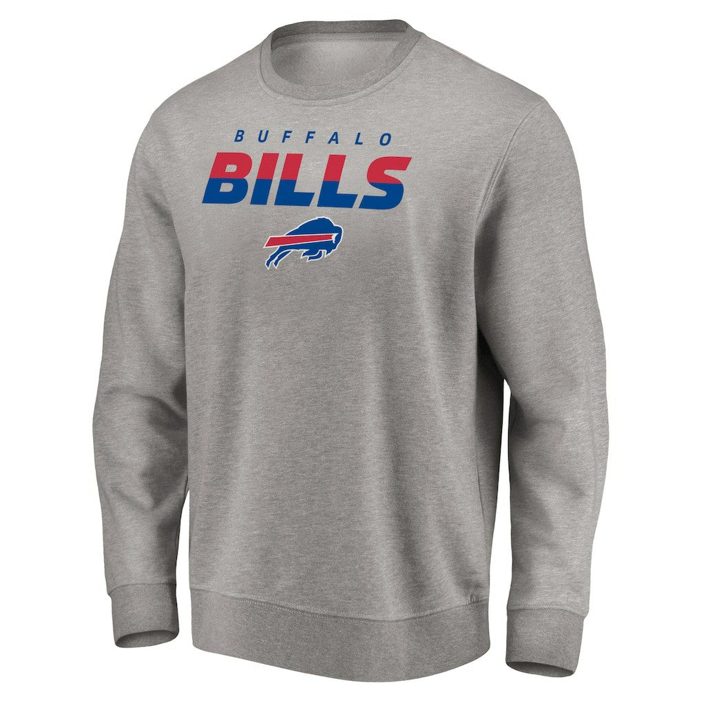Buffalo Bills Elevate Play Pullover Sweatshirt Gray - NFL