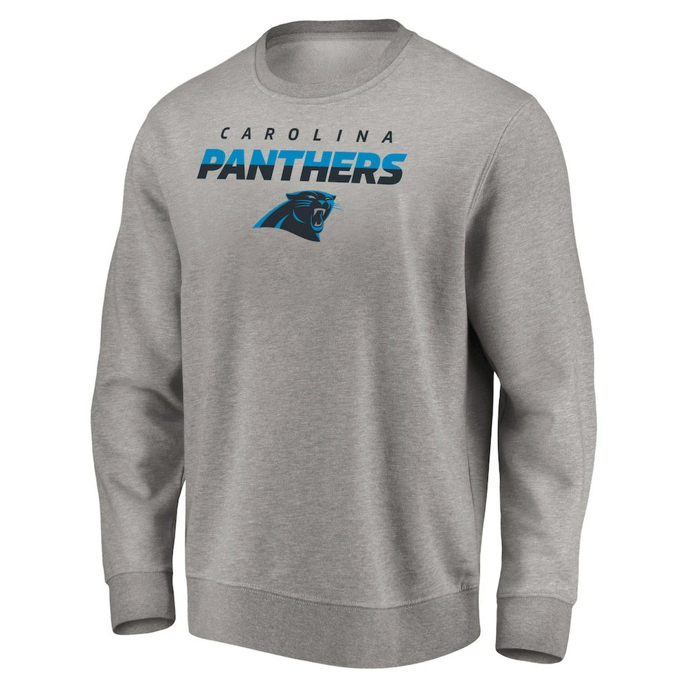 Carolina Panthers Elevate Play Pullover Sweatshirt Gray - NFL