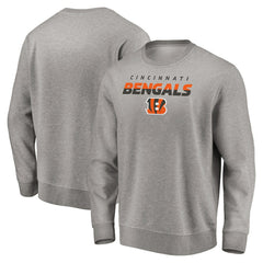 Cincinnati Bengals Elevate Play Pullover Sweatshirt Gray - NFL