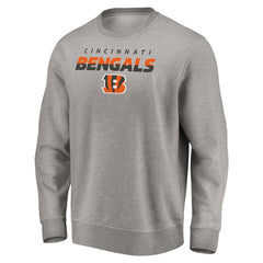 Cincinnati Bengals Elevate Play Pullover Sweatshirt Gray - NFL
