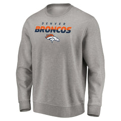 Denver Broncos Elevate Play Pullover Sweatshirt Gray - NFL